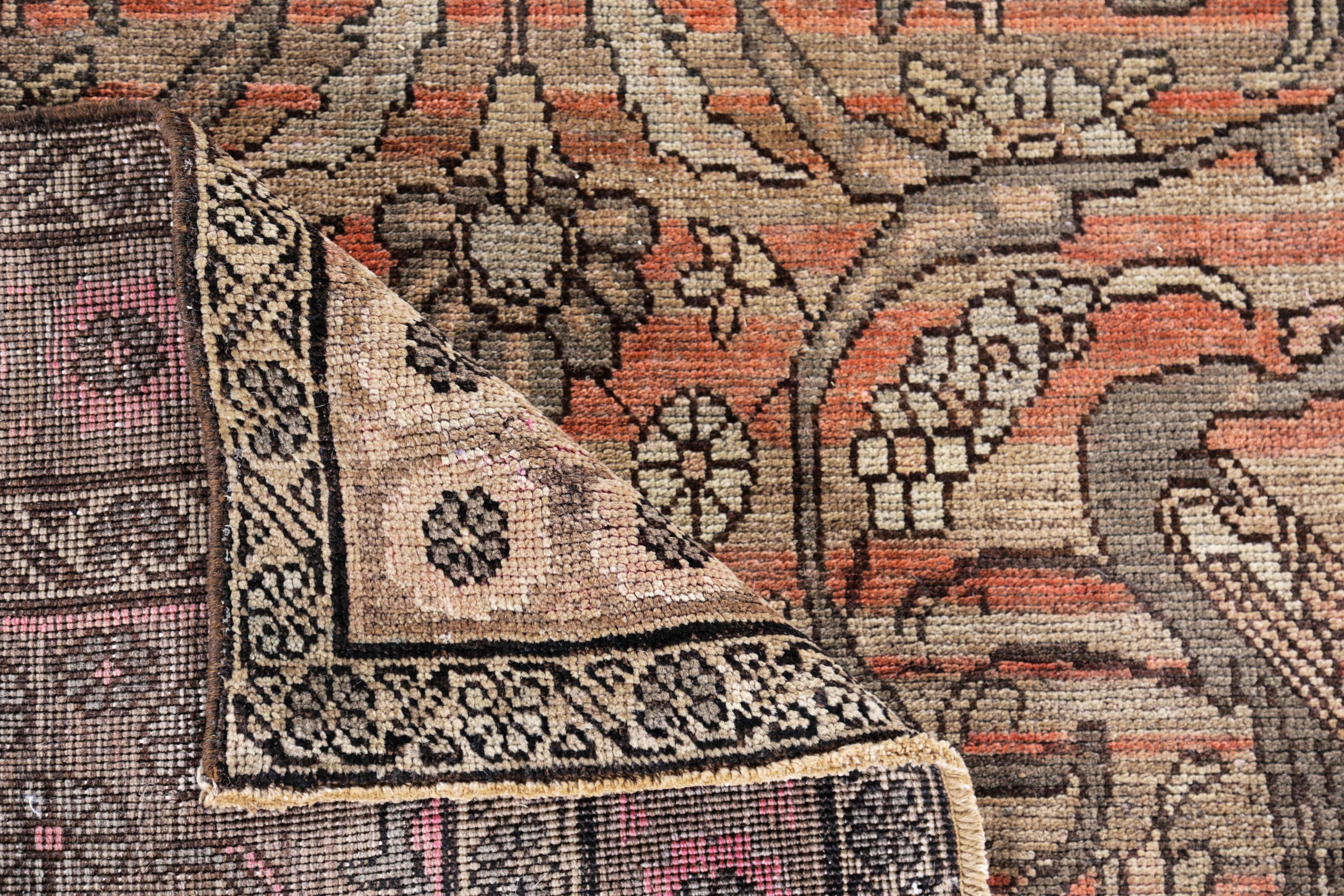 20th Century Antique Persian Area Rug Bijar Design For Sale