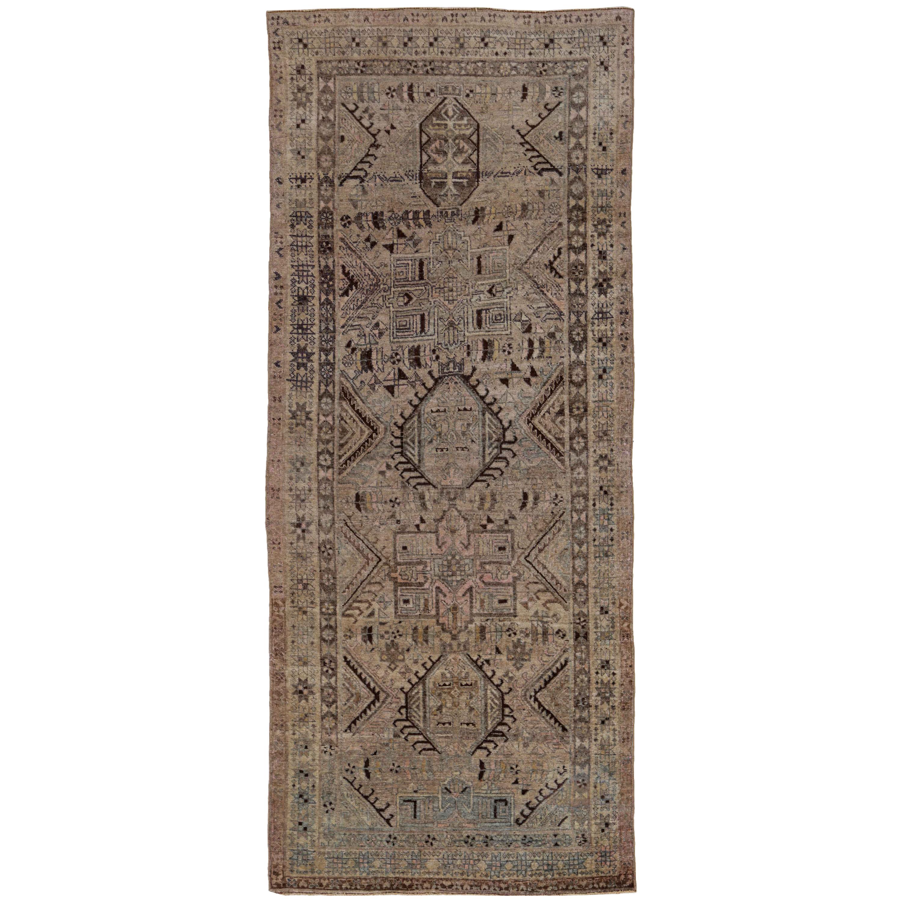Tapis persan ancien design Bijar en vente