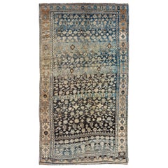 Antique Persian Area Rug Bijar Design