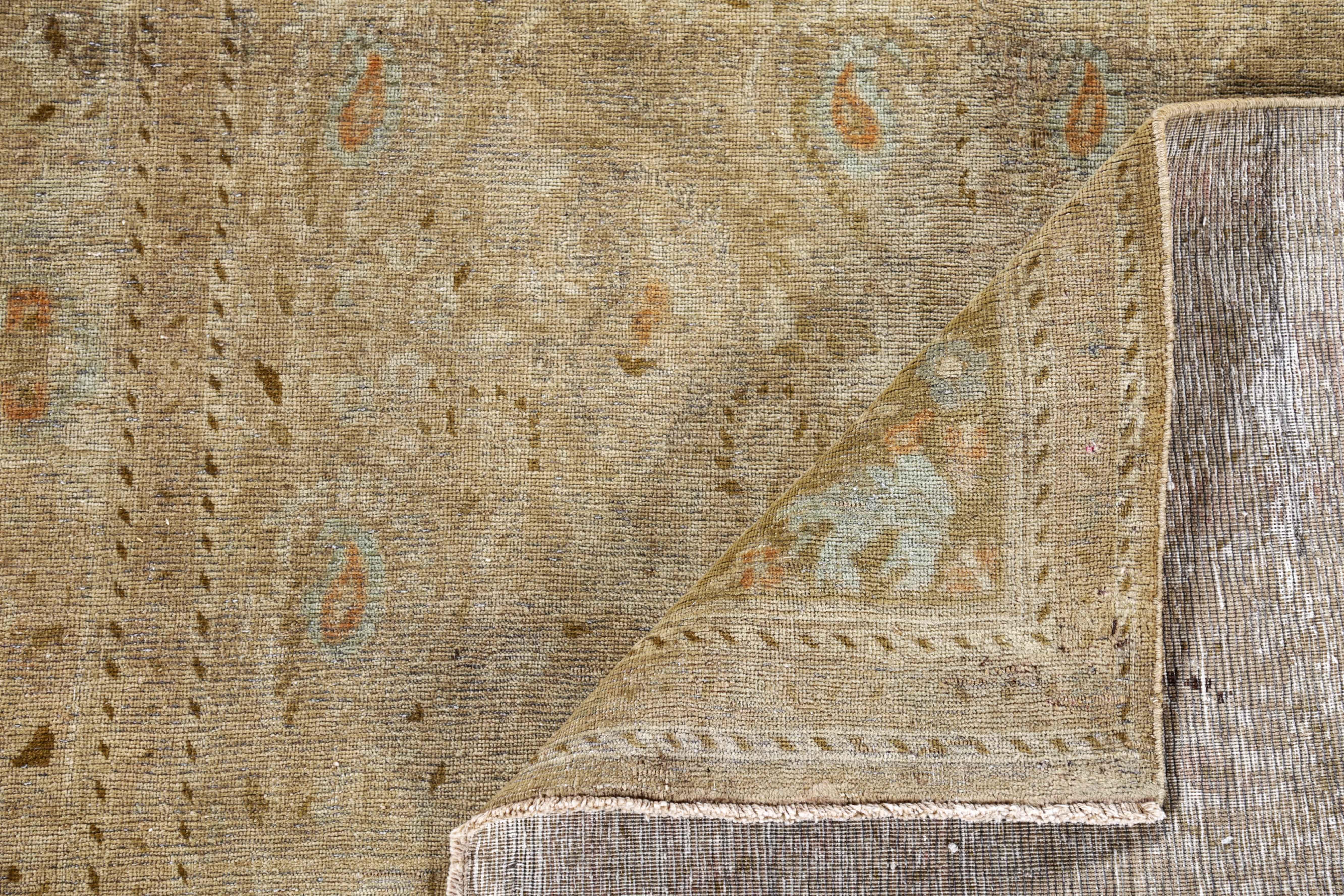 Tapis persan ancien design Bijar Excellent état - En vente à Dallas, TX