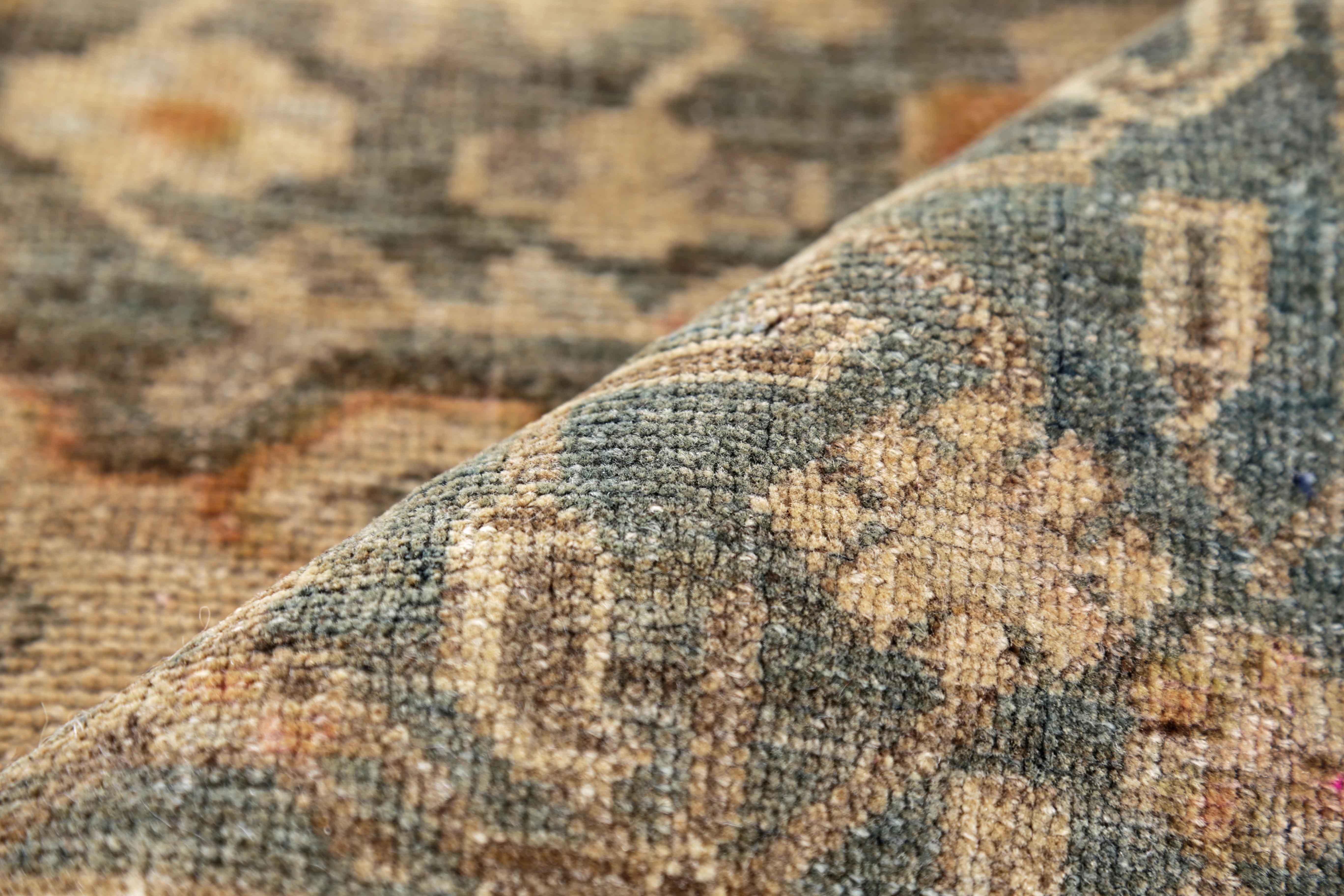 Tissé à la main Tapis persan ancien design Bijar en vente