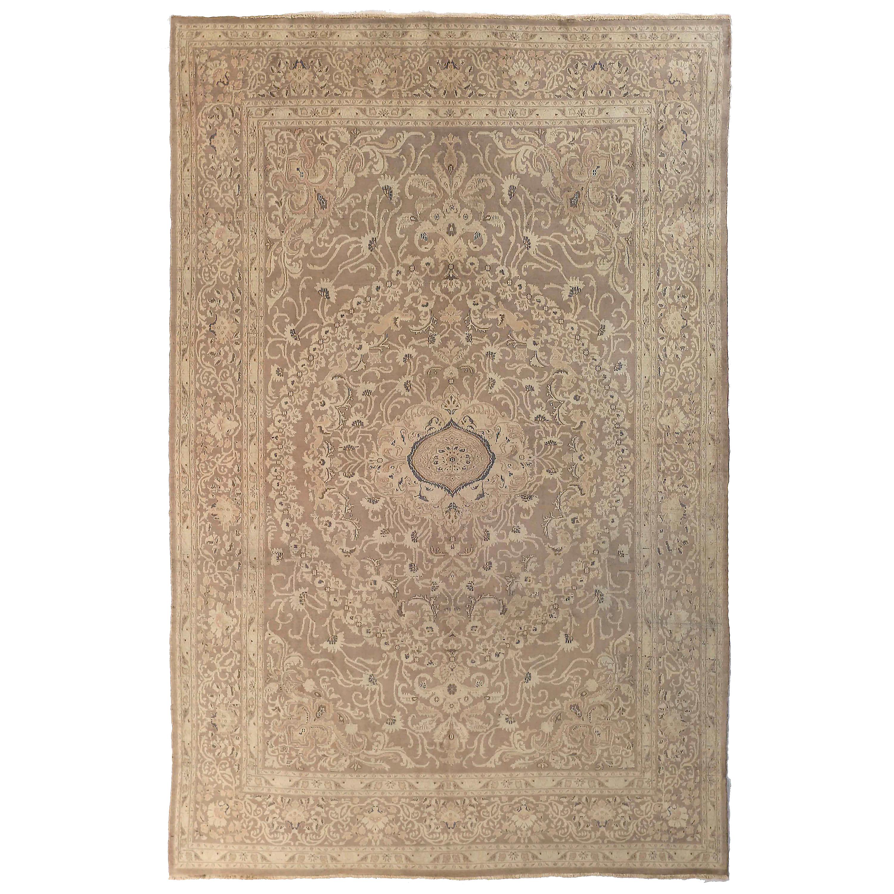 Antique Persian Area Rug Dorokhsh Design For Sale