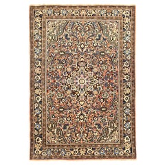 Antique Persian Area Rug Hamedan Design