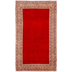 Vintage Persian Area Rug Hamedan Design