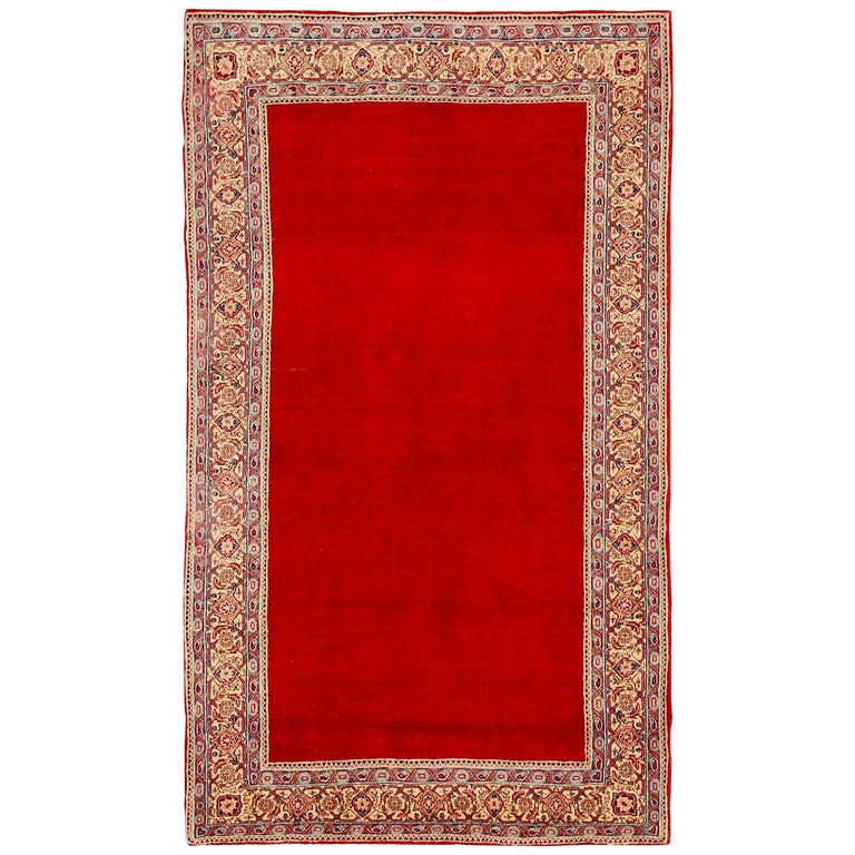 Antique Persian Area Rug Hamedan Design For Sale at 1stDibs