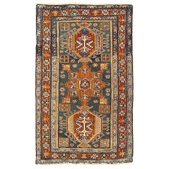 Tapis persan ancien design Heriz