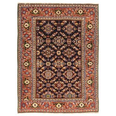 Tapis persan ancien design Heriz