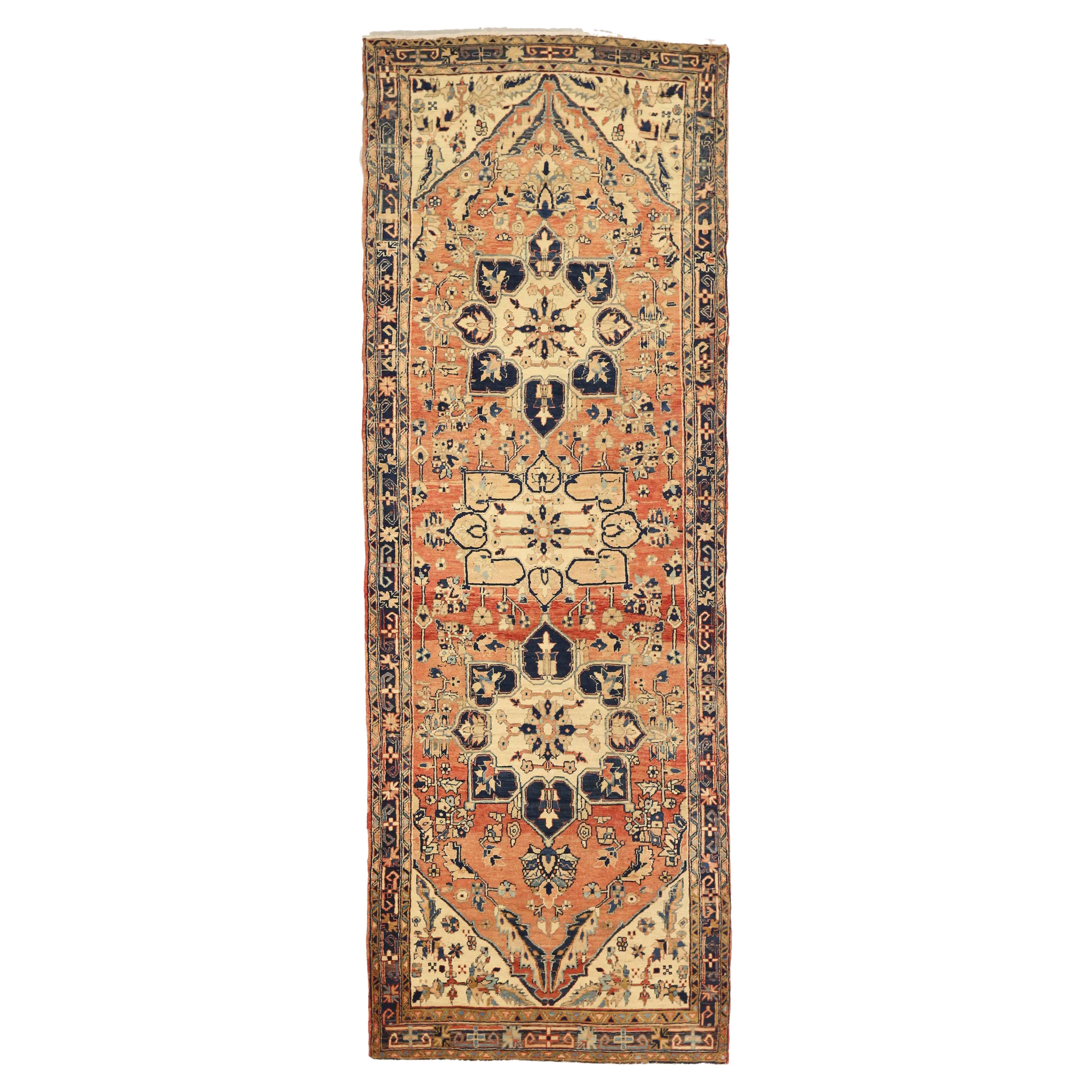 Tapis persan ancien design Heriz