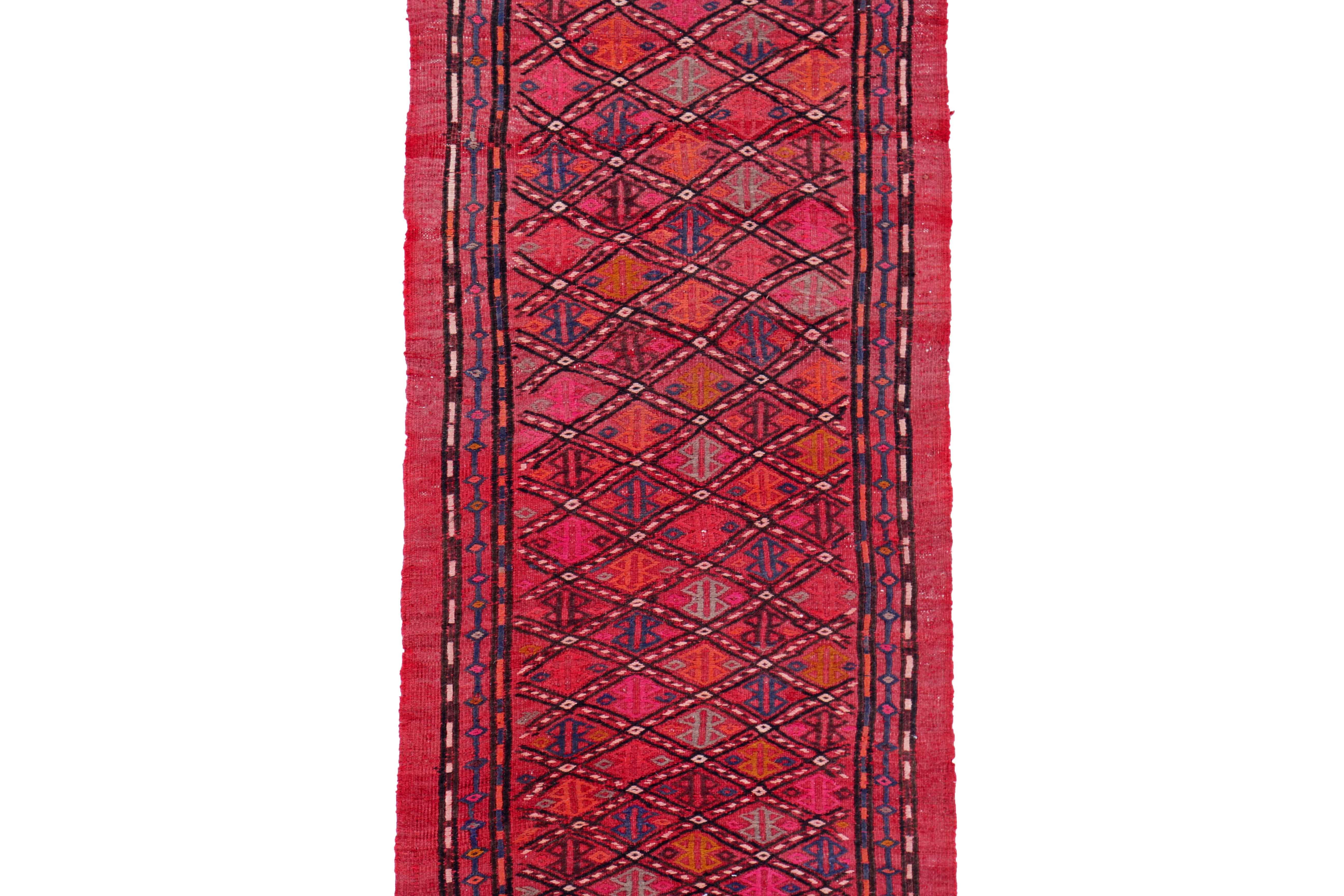 Other Antique Persian Area Rug Jajim Design For Sale