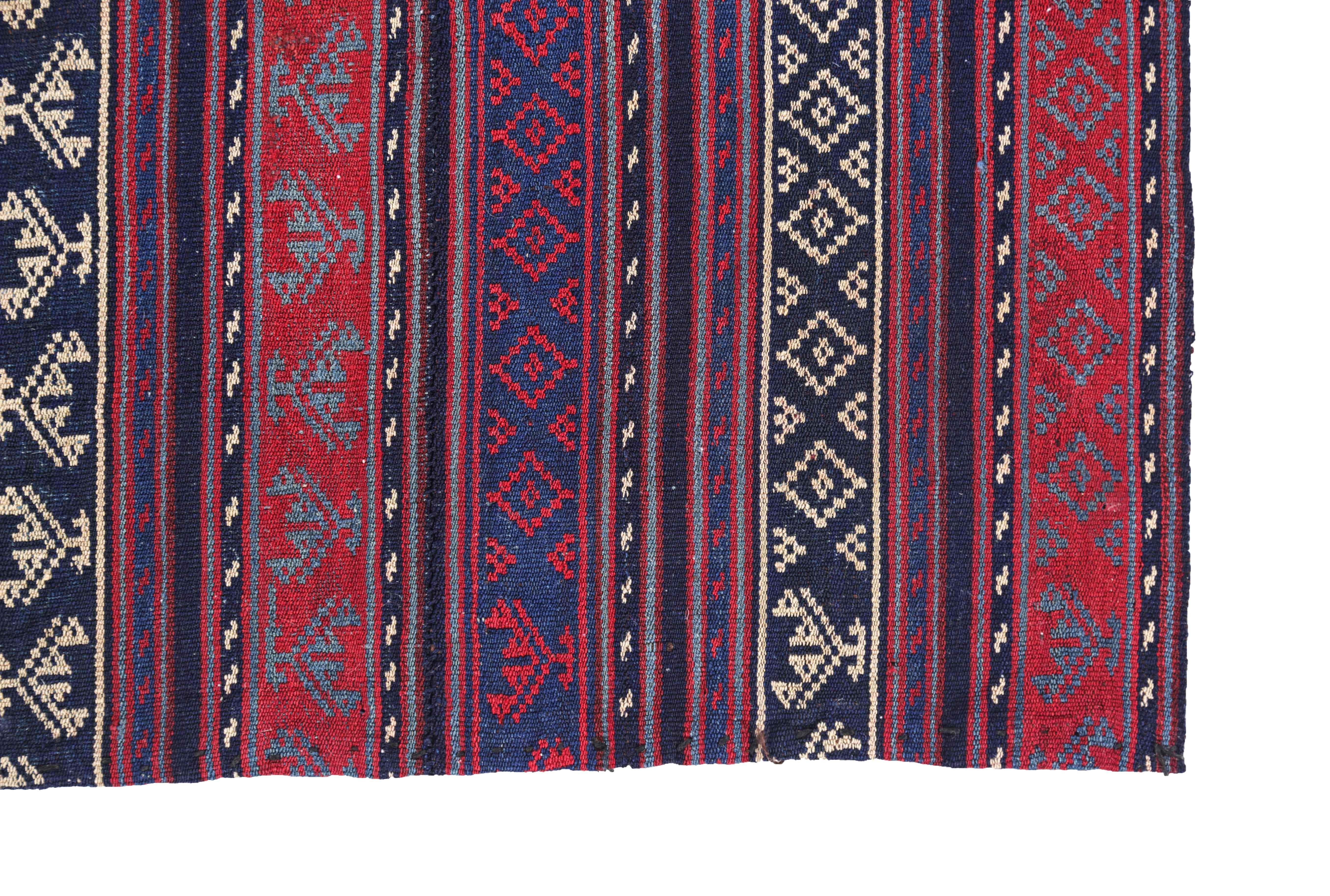 Antiker persischer Teppich im Jajim-Design (Sonstiges) im Angebot