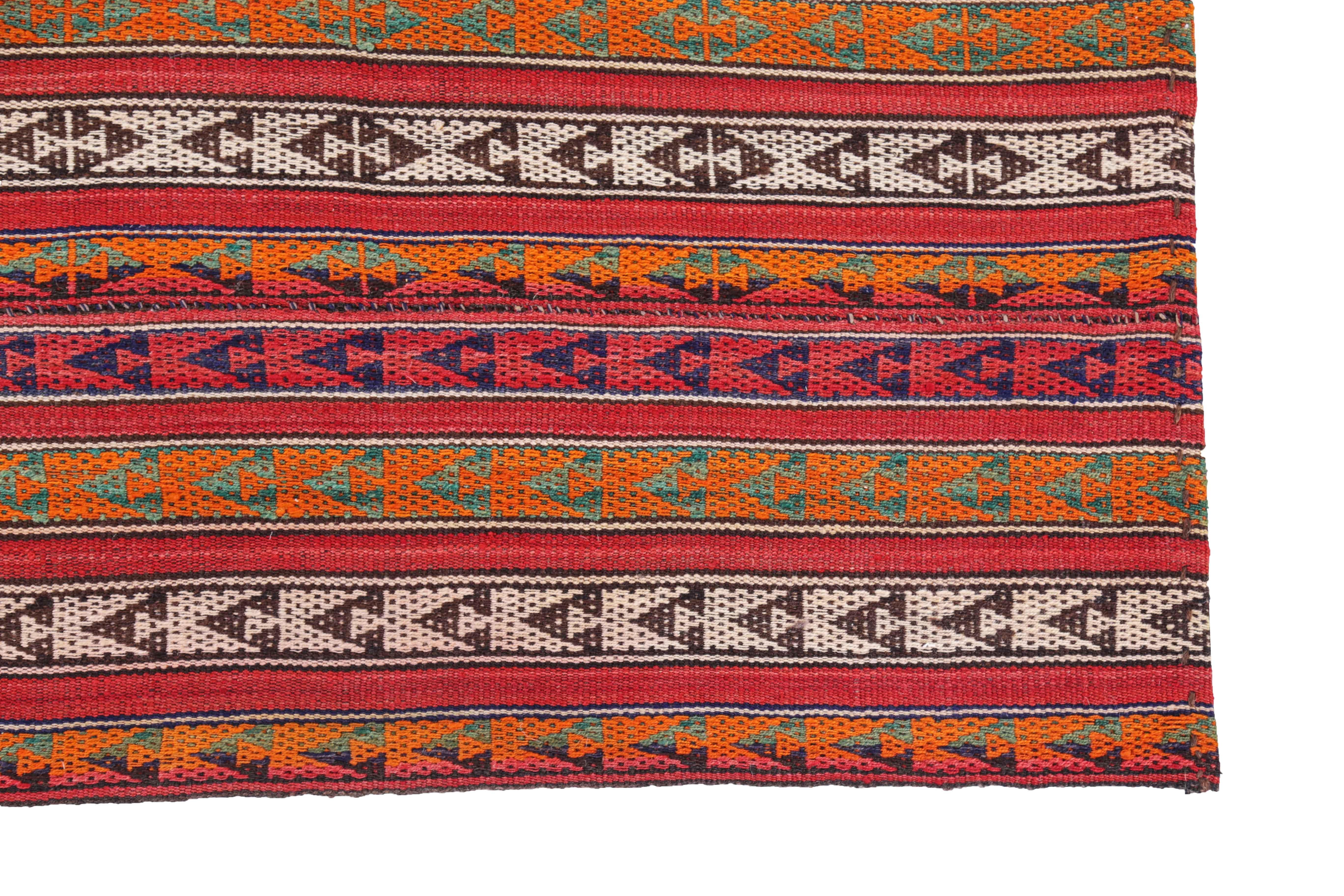 Perse Tapis persan ancien design Jajim en vente