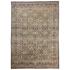 Antiker persischer Teppich im Kashan-Design