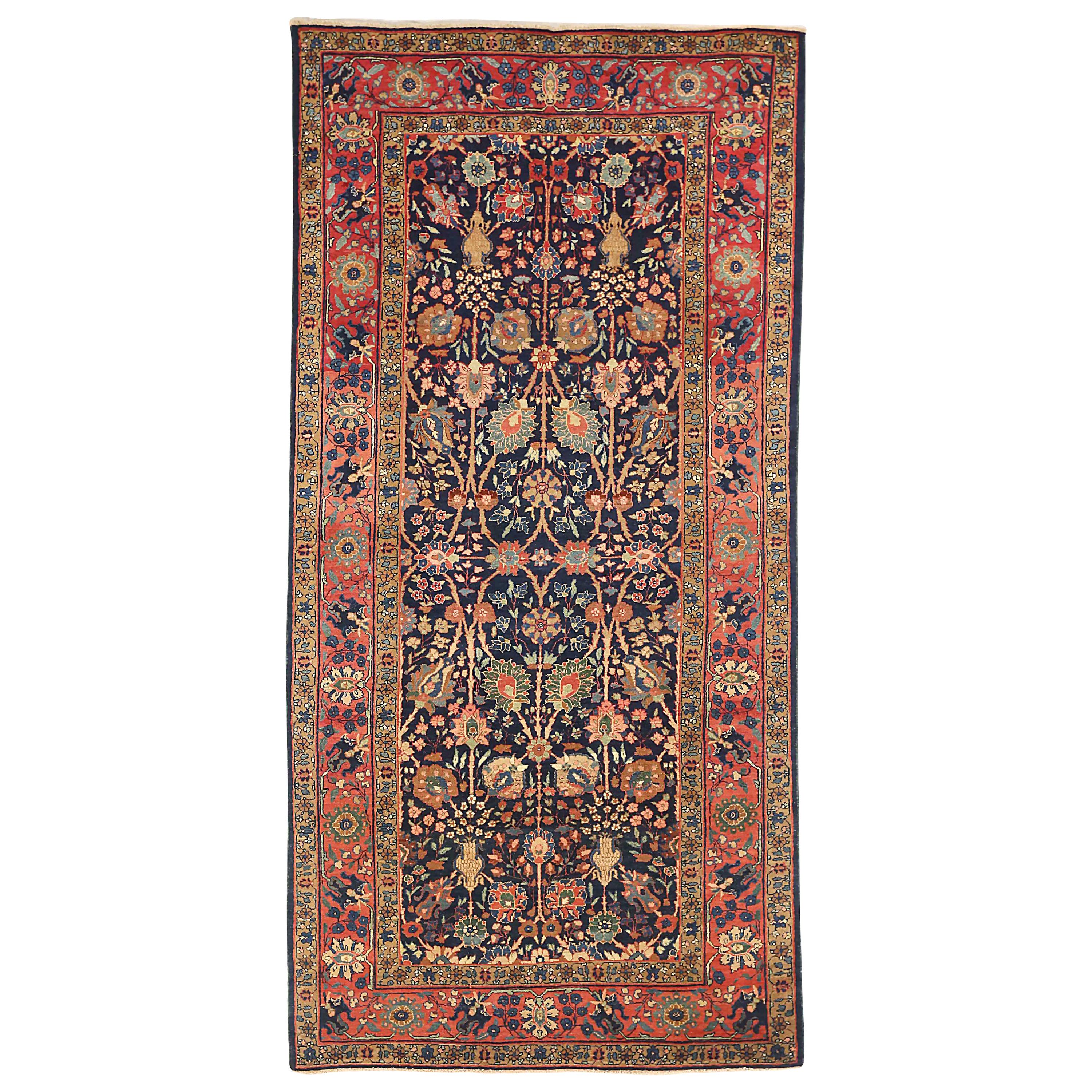 Tapis persan ancien à motif Khoy