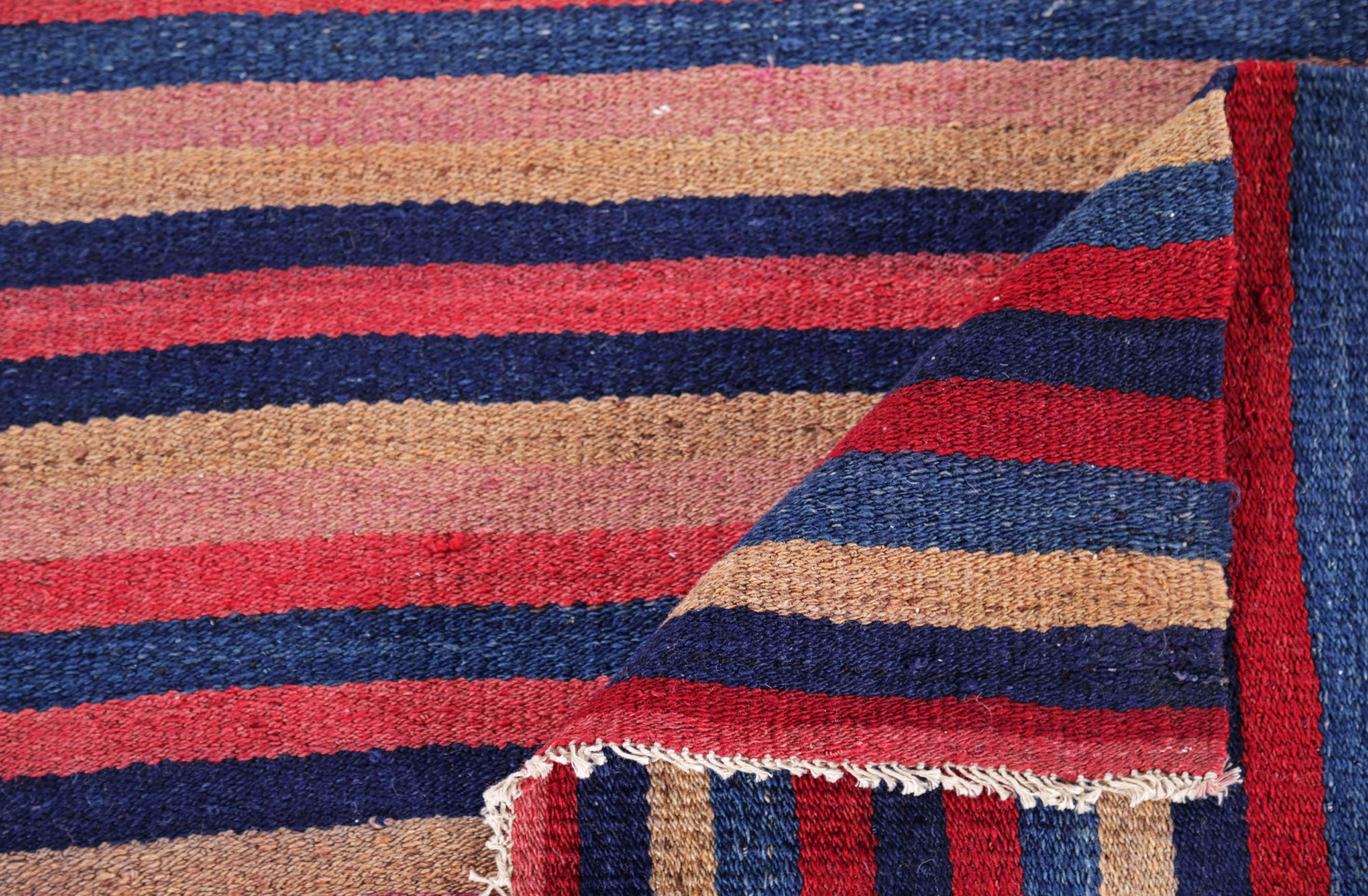 Alfombra Persa Antigua Kilim Design Lana en venta