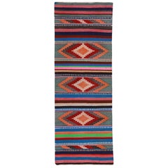 Tapis persan ancien à motif Kilim