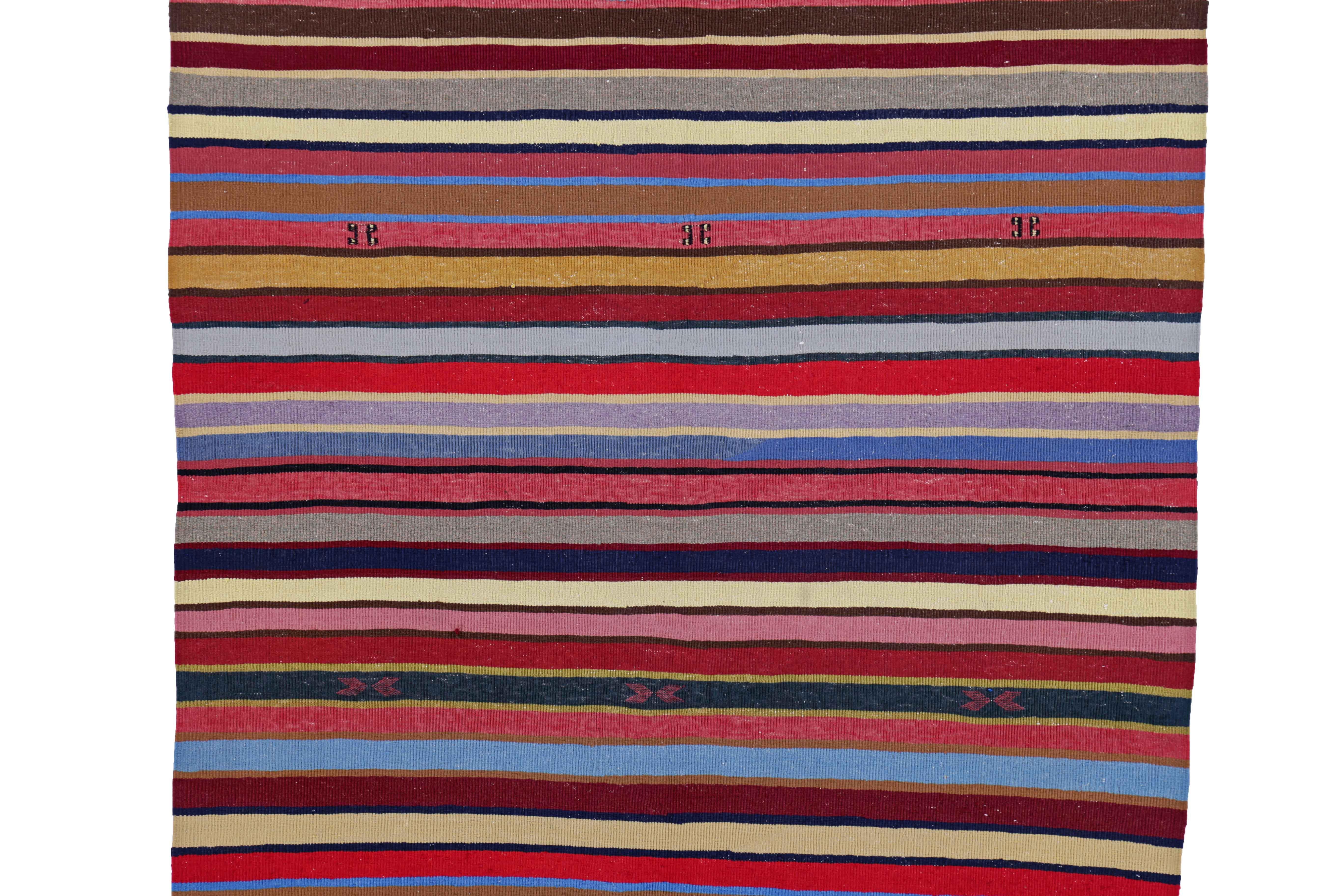 Alfombra Persa Antigua Kilim Design Tejido a mano en venta