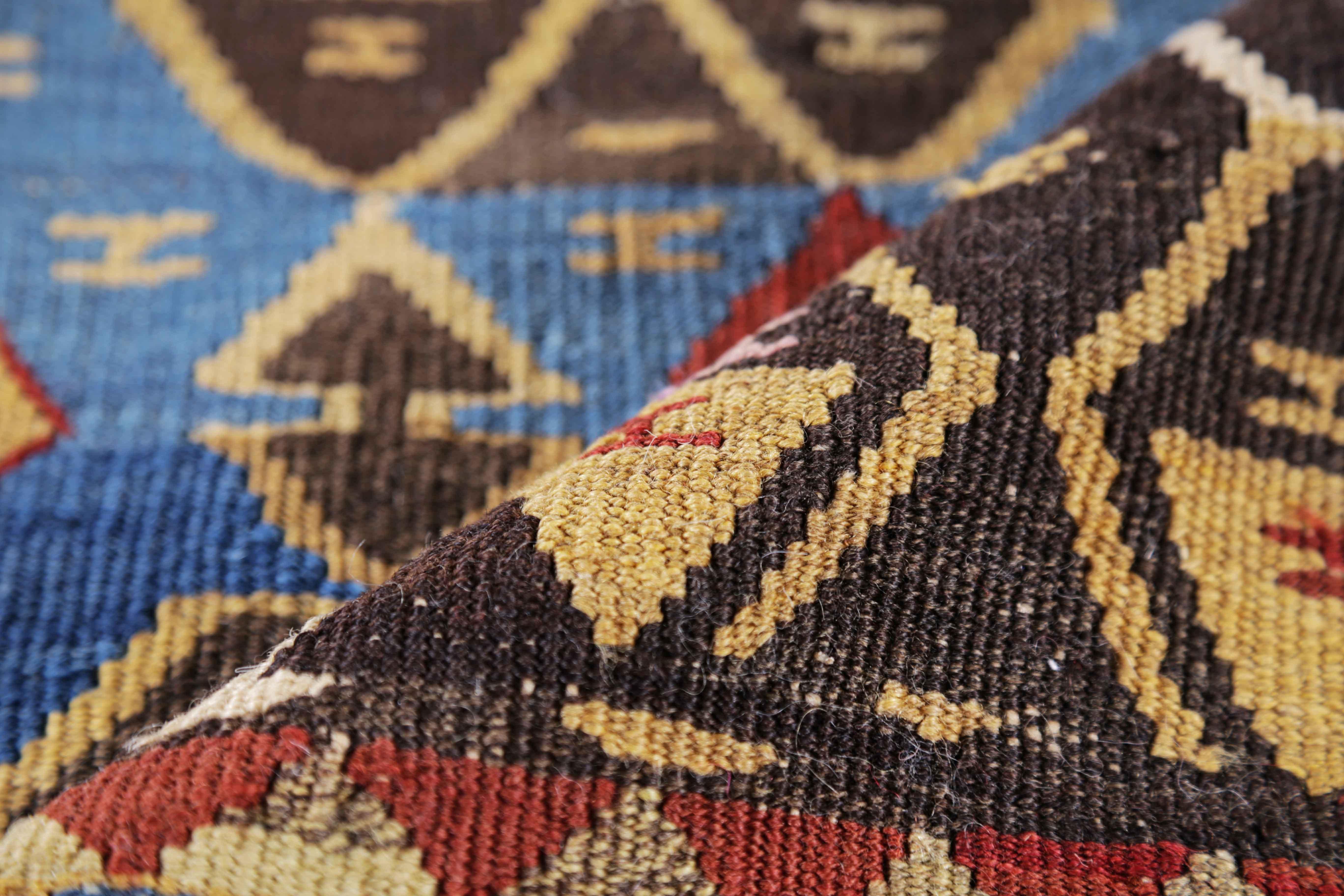 Alfombra Persa Antigua Kilim Design Lana en venta