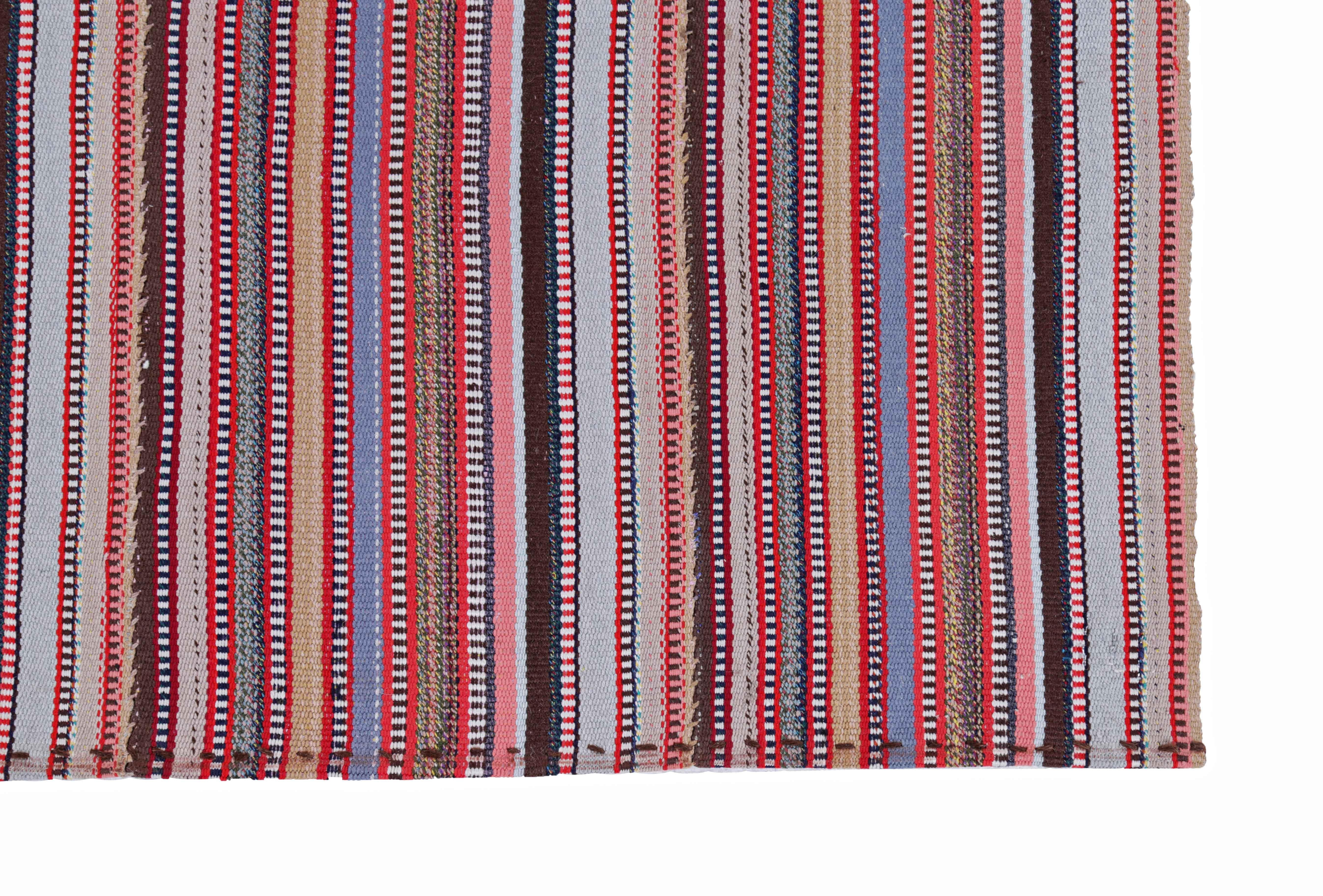 Antiker persischer Teppich im Kelim-Design (Handgewebt) im Angebot