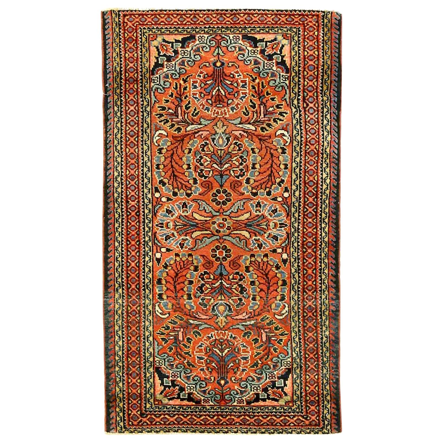 Antique Persian Area Rug Lilian Design For Sale
