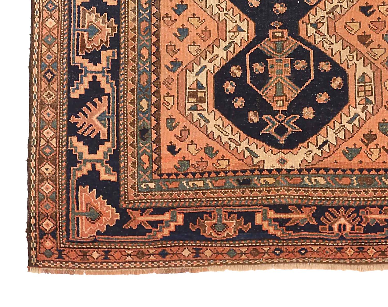 Other Antique Persian Area Rug Lori Design For Sale