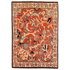 Tapis persan antique Mahal Design