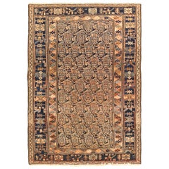 Antique Persian Area Rug Malayer Design