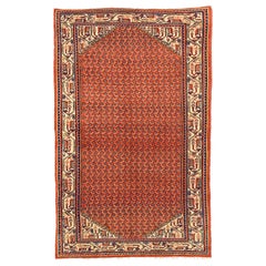 Antique Persian Area Rug Malayer Design