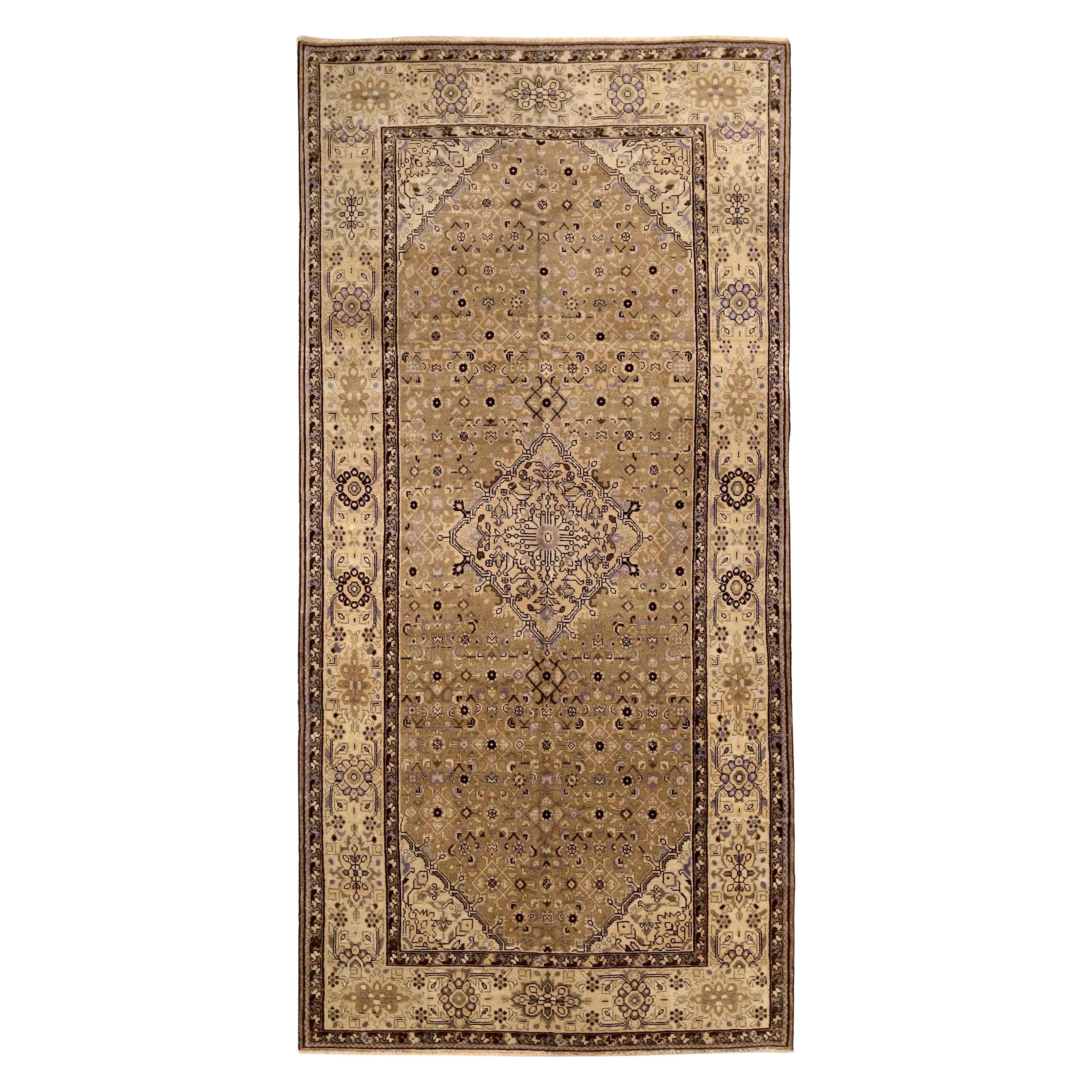 Antique Persian Area Rug Malayer Design For Sale