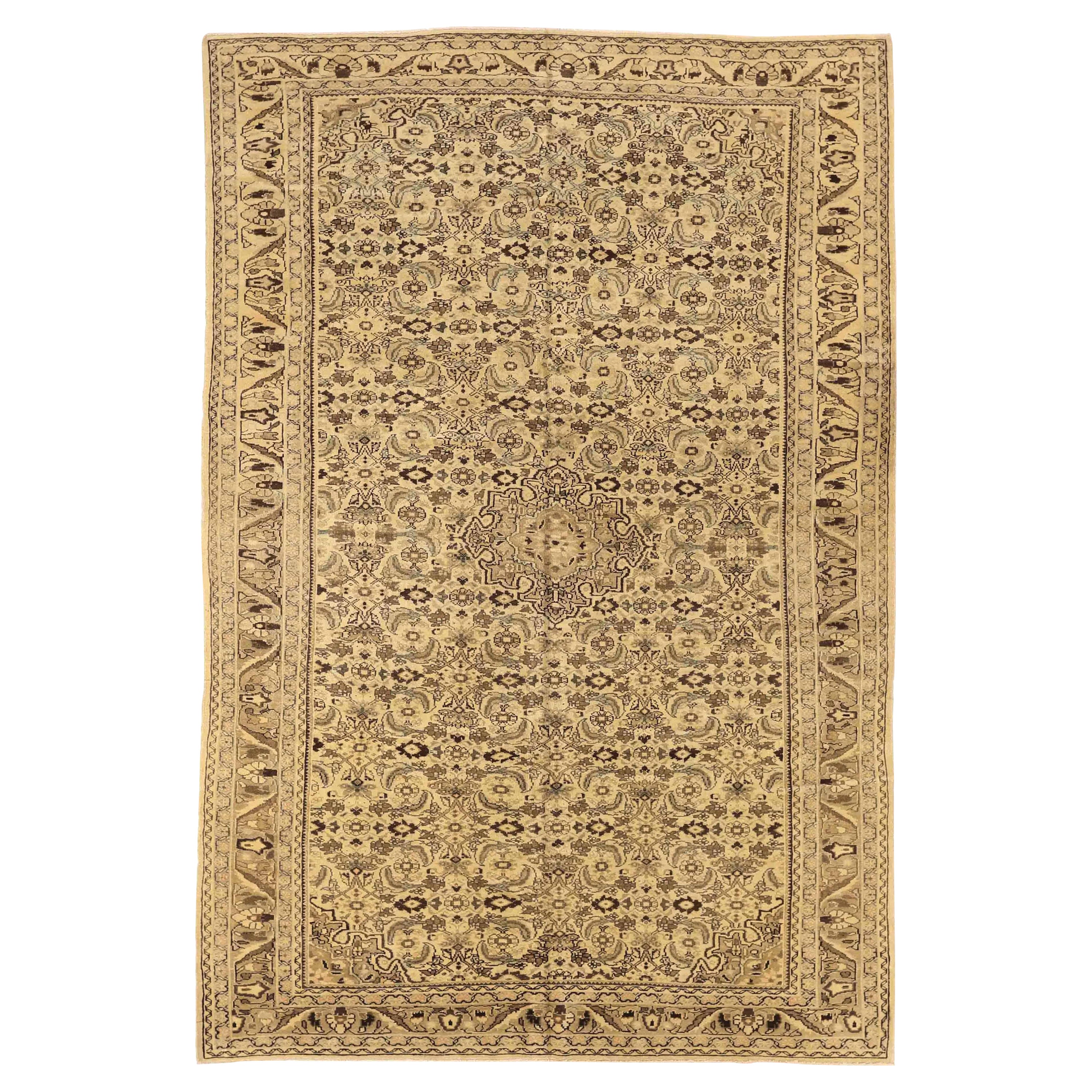 Tappeto persiano antico Malayer Design in vendita