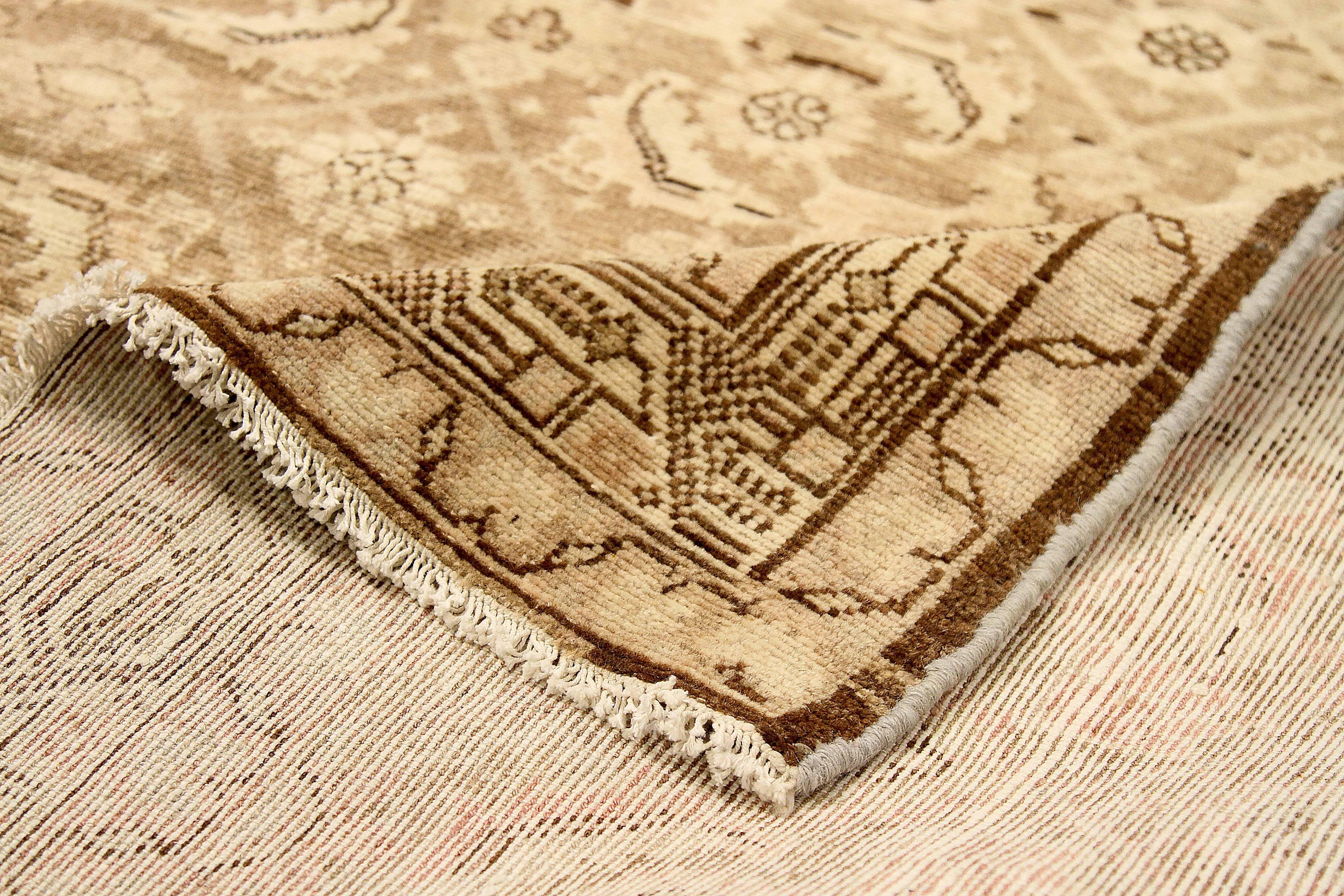 Tessuto a mano Tappeto persiano antico Malayer Design, Dimensioni: 4'1