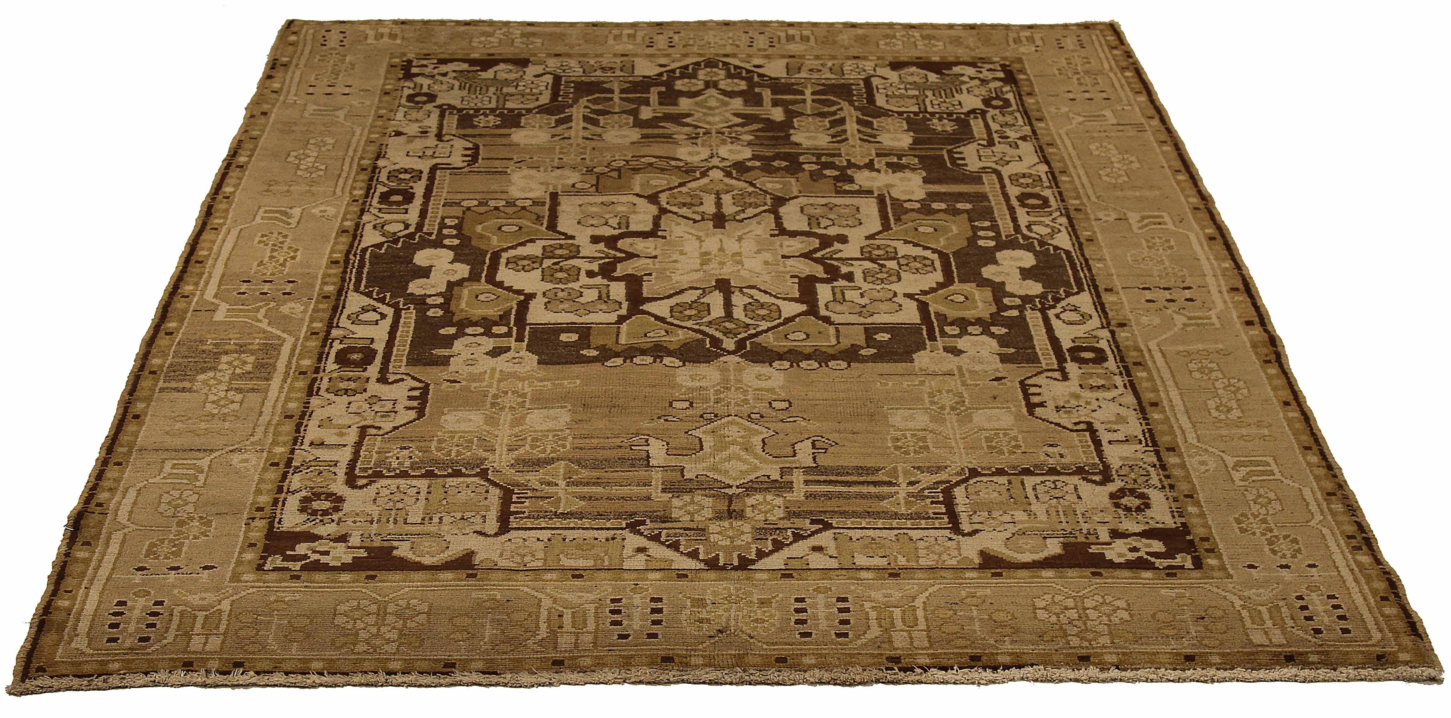 Antique Persian area rug handwoven from the finest sheep’s wool. It’s colored with all-natural vegetable dyes that are safe for humans and pets. It’s a traditional Malayer design handwoven by expert artisans. It’s a lovely area rug that can be