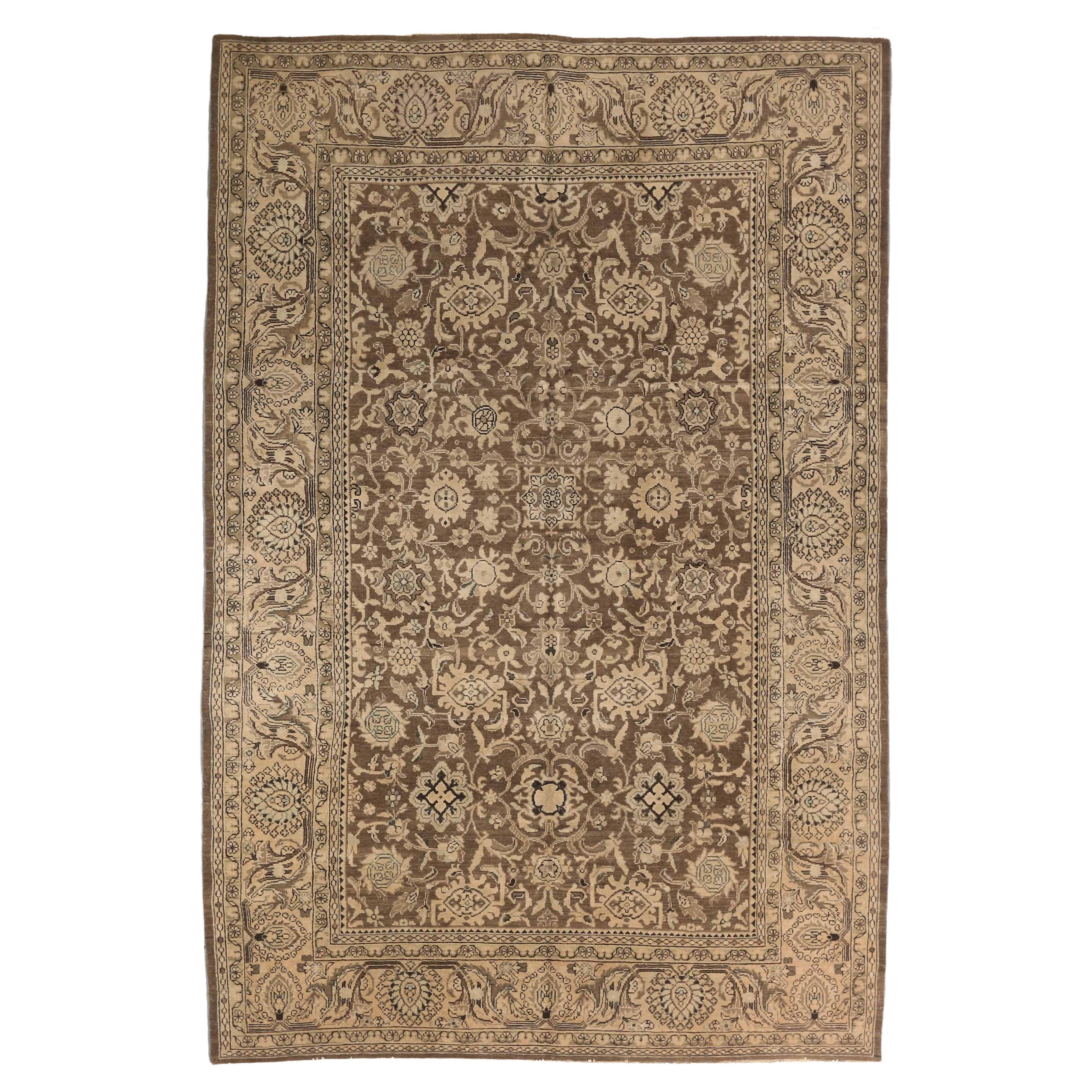 Antique Persian Area Rug Malayer Design For Sale