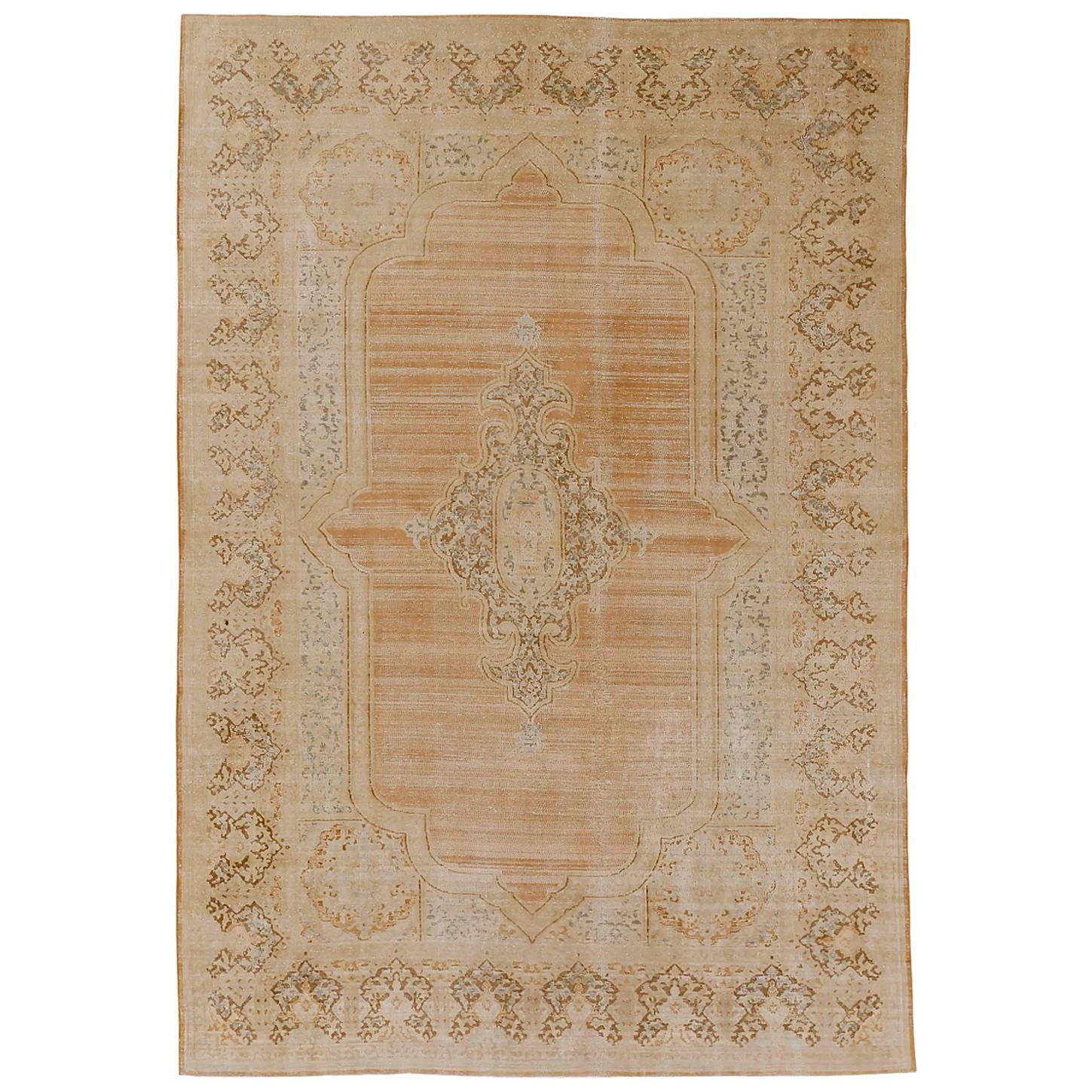 Antiker persischer Überdye-Teppich im Überdye-Design