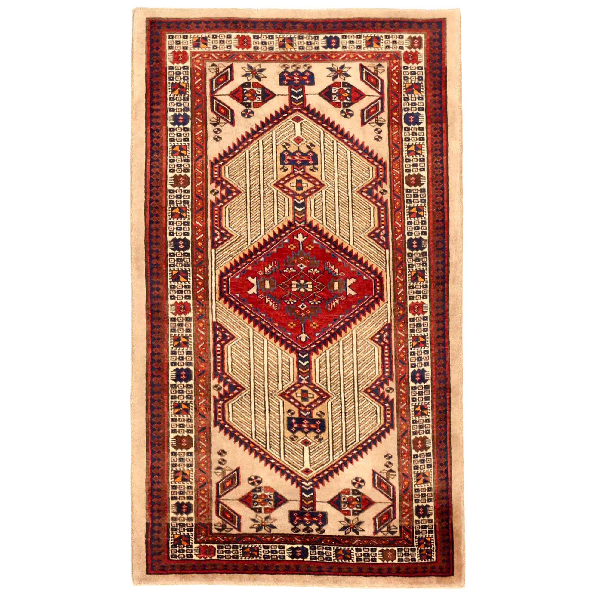 Antique Persian Area Rug Sarab Design