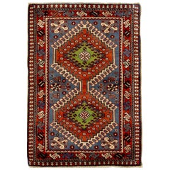 Vintage Persian Area Rug Shiraz Design