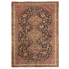 Antiker persischer Teppich im Shiraz-Design