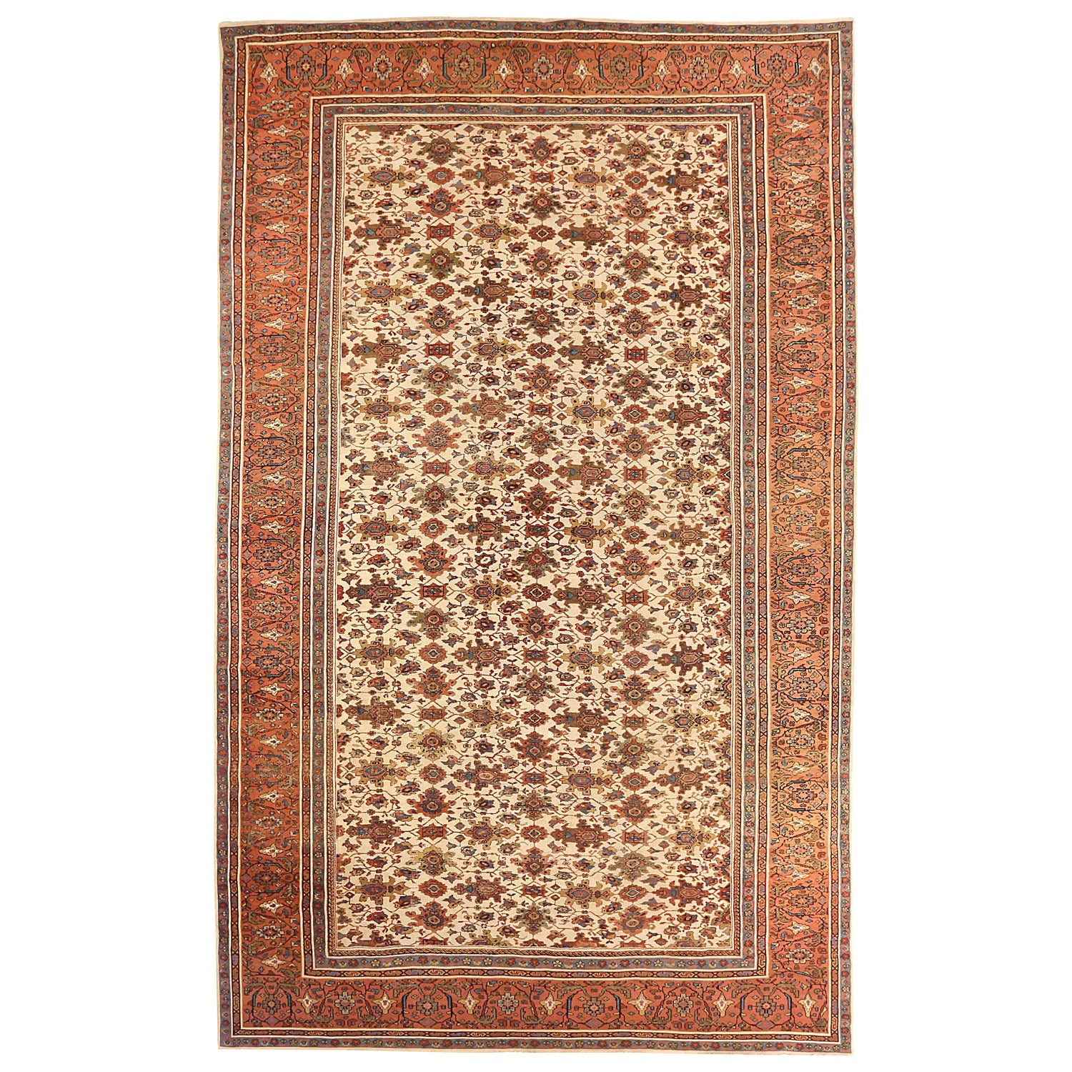 Antique Persian Area Rug Sultanabad, American Home Rug Company