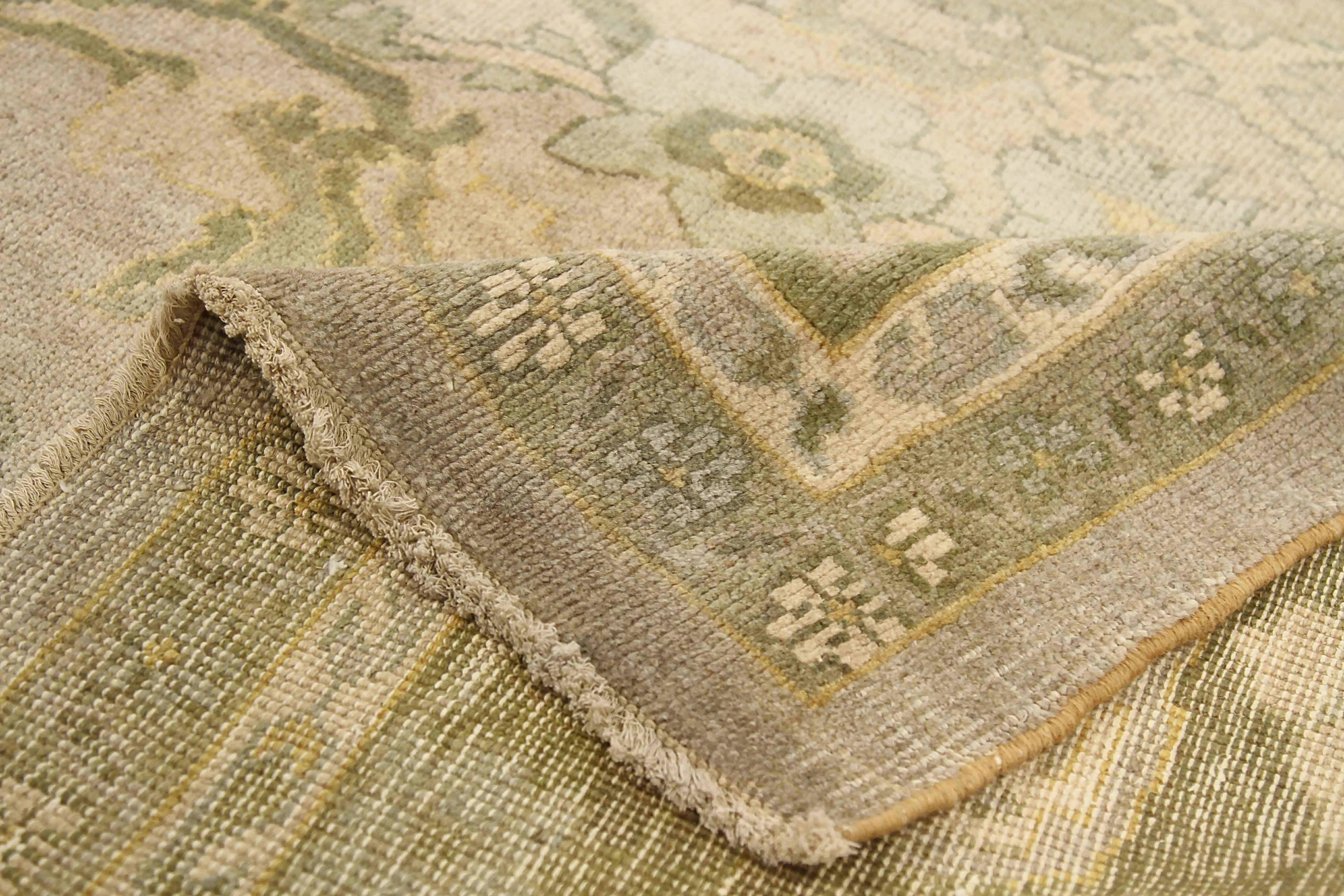 Tissé à la main Tapis persan ancien design Sultanabad en vente