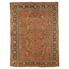 Tapis persan ancien design Sultanabad