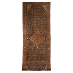 Antique Persian Area Rug Sultanabad Design, Size