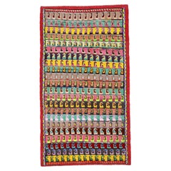 Antiker persischer Teppich im Sultanabad-Design