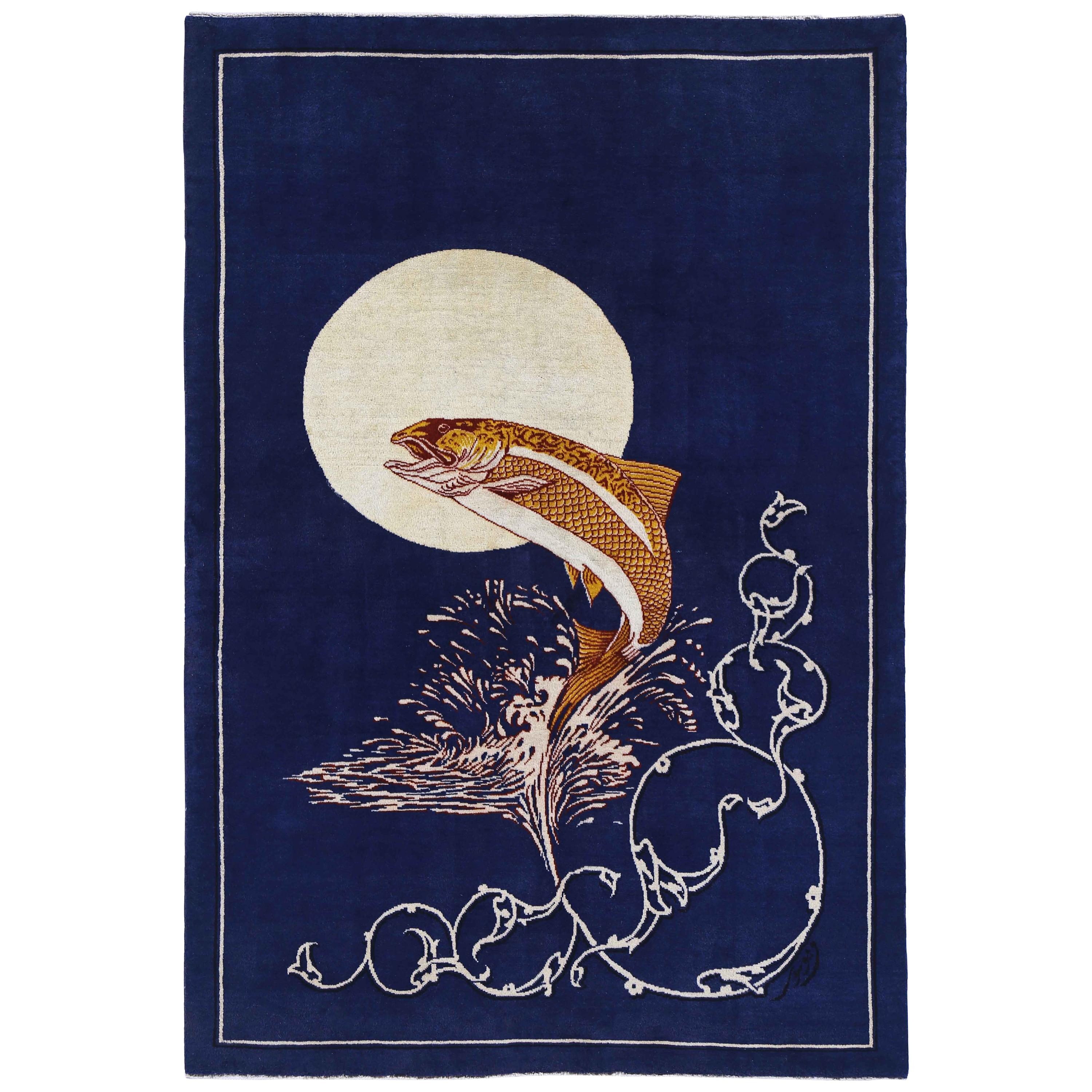Antiker persischer Vorleger Tabriz Design