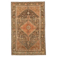 Antique Persian Area Rug Toiserkan Design