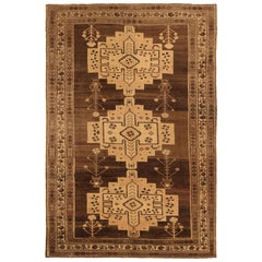 Antique Persian Area Rug Varamin Design