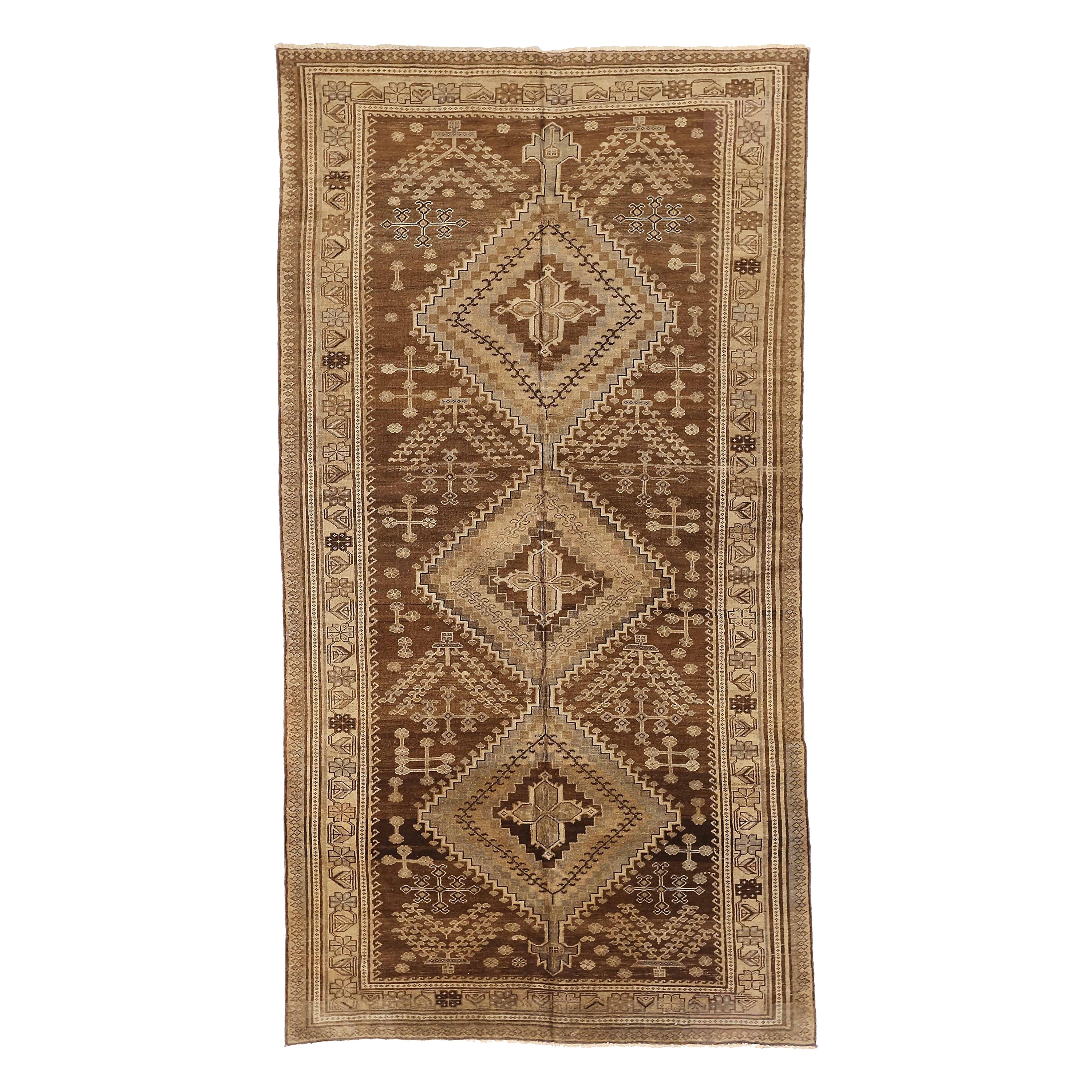 Tappeto persiano antico Varamin Design