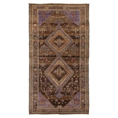 Antique Persian Area Rug Varamin Design