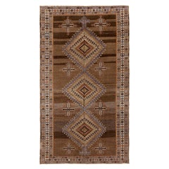 Tapis persan ancien à motif Varamin