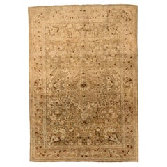 Antique Persian Area Rug Zanjan Design