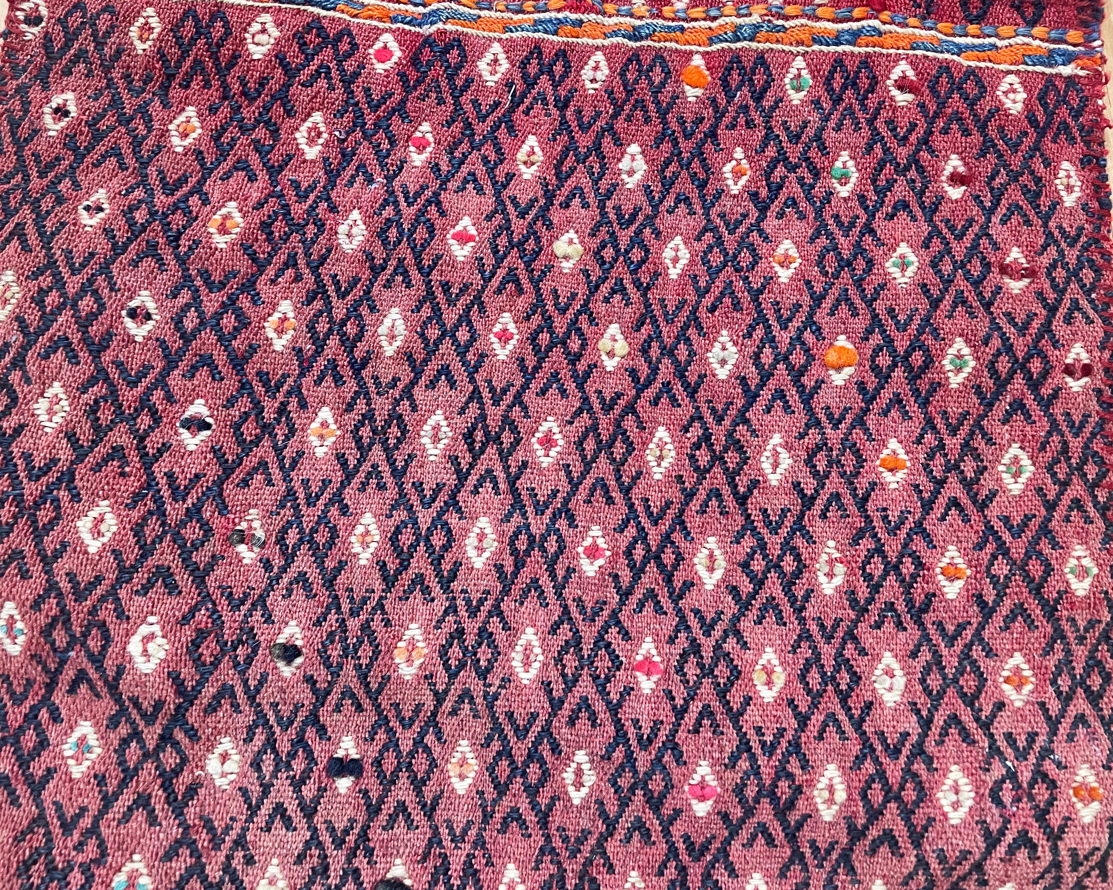 Bolsa de montar antigua persa azerbaiyana,  17