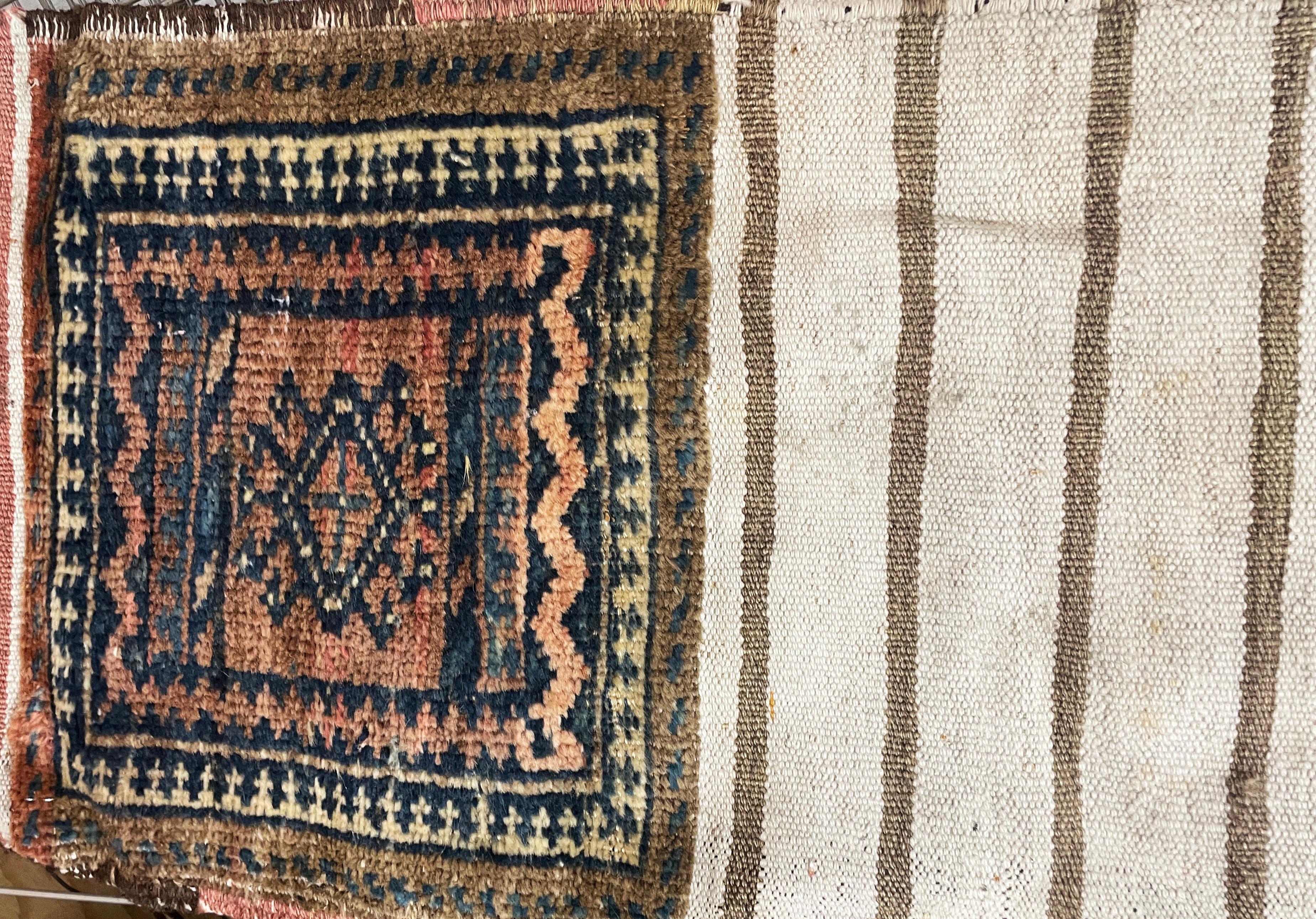 Kilim Antique Persian Azerbaijan Saddle Bag For Sale